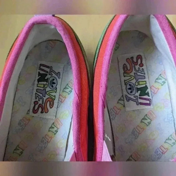 Adidas Shoes Nizza Slip-On  Pride size 13 in GREAT used condition! - Picture 12 of 12